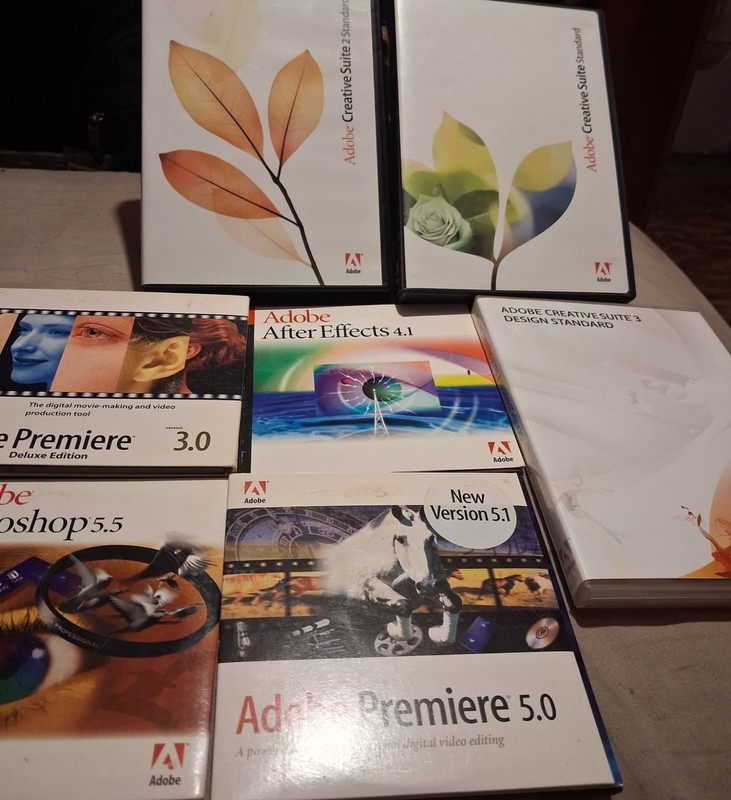 Vintage Apple/Macintosh Adobe Software Lot