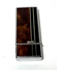 Estate Vintage Penguin Sharp Lighter Tortoise Shell Lacquer Finish Japan As Is — photo 10
