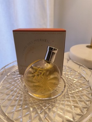 Hermes Eau De Merveille Eau Claire Eau De Parfum 1 Oz Round Glass Perfume Bottle