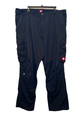 Engelbert Strauss Men's 41x33 Black Cargo Work Pants Workwear Construction