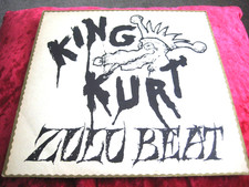 KING KURT ZULU BEAT 12" VINYL SINGLE 4 TRACK GREEN MARBLE PSYCHOBILLY FREE P&P