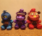 FNAF Funko 3 Plush AR Bundle Blue High Score Chica Purple VR Freddy Red Livewire