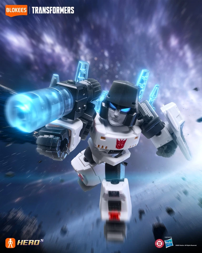 Boneco de ação Blokees Transformers G1 Megatron (SG) modelo Defender versão 4 - Imagem 2 de 4