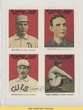 1977 Dover Classic Baseball Cards Reprints Panels Chief Bender HOF READ 0w6