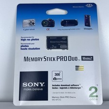 Genuine SONY 2GB Memory Stick PRO Duo Mark2 Card Cameras Camcorders PSP MS-MT2G