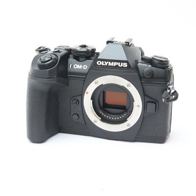 Olympus OM-D E-M1 Mark II Black Mirrorless Camera Body Shutter Count 17295