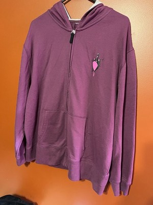 Disney Parks Evil Queen Snow White Jacket Womens XL Hoodie Full Zip Apple Heart