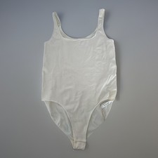 SKIMS Thong Bodysuit Womens XL Seamless Sculpt Scoop Neck Marble Shapewear EJ
