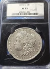 1896 O NGC XF45 Morgan Silver Dollar $1 Better Date Coin