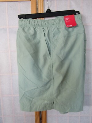 NWT DSG 6'' Nylon Short Dusty Mint Lifestyle Relaxed Fit Lined Shorts Men's XL