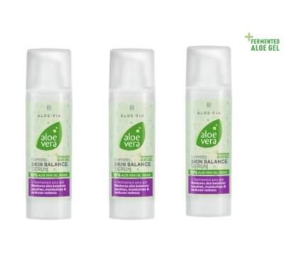 3x LR Aloe Vera Express Skin Balance Serum 20910-1 fermentierte Aloe Vera-Gel lr