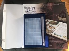 Mint Original 2004 Creative Memories 12x12 Pages, Page Protectors, Trimmer, Book