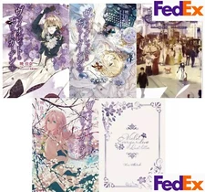 Violet Evergarden Vol 1 - Vol 5 English Light Novel Books by Kana Akatsuki