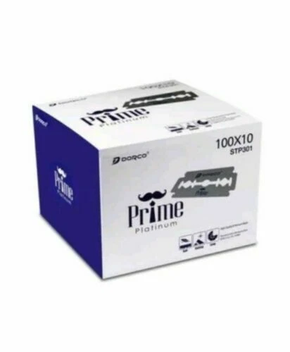 Dorco STP301 Prime 白金双刃刀片 (V) | 1,000 刀片 — 第 2/4 张图片