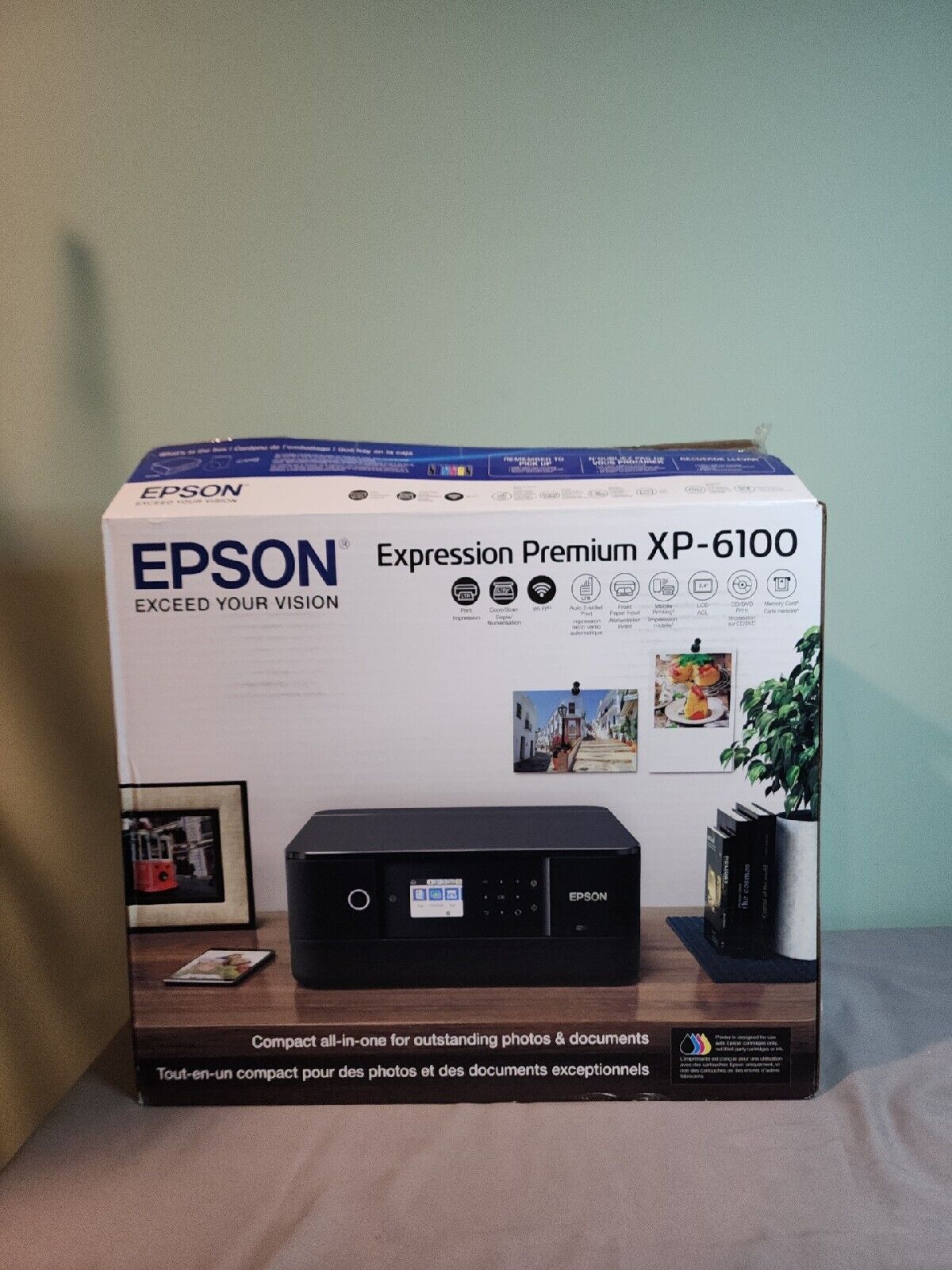 Epson Expression Premium XP-6100 Wireless Color Inkjet Small-In-One Printer