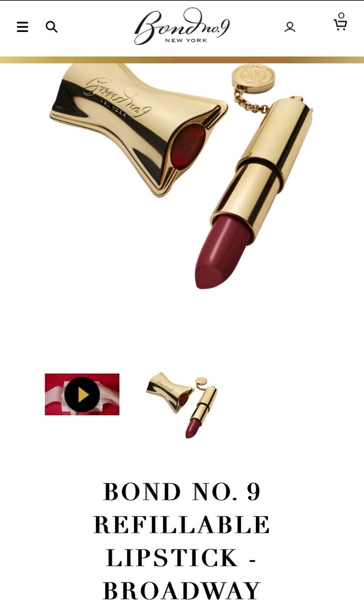 BOND NO. 9 REFILLABLE LIPSTICK - BROADWAY | eBay