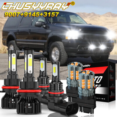 For Ford Excursion 2000-2004 Faro LED + Luz antiniebla + Luz de giro Bombilla