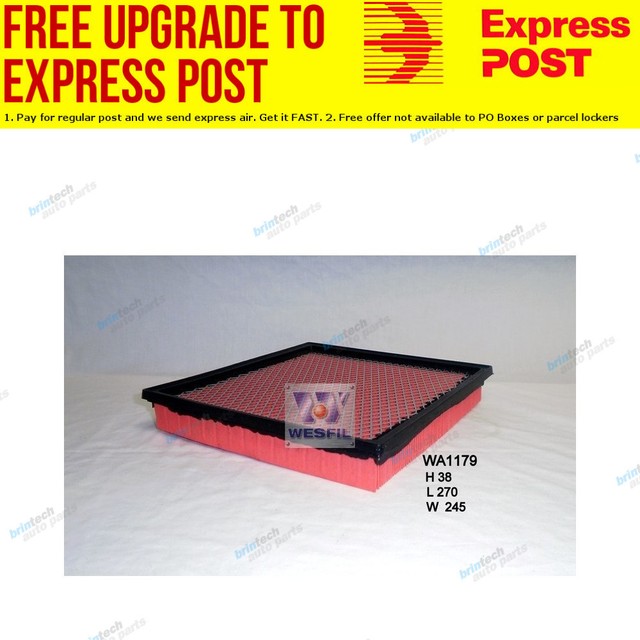 Wesfil Air Filter Wa1179 Fits Jeep Grand Cherokee Wg Wj 4 7 V8 4x4 For Sale Online Ebay