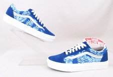 Vans Old Skool Sneakers 'Solar Floral True Blue' Mens Sz 4 Womens 5.5