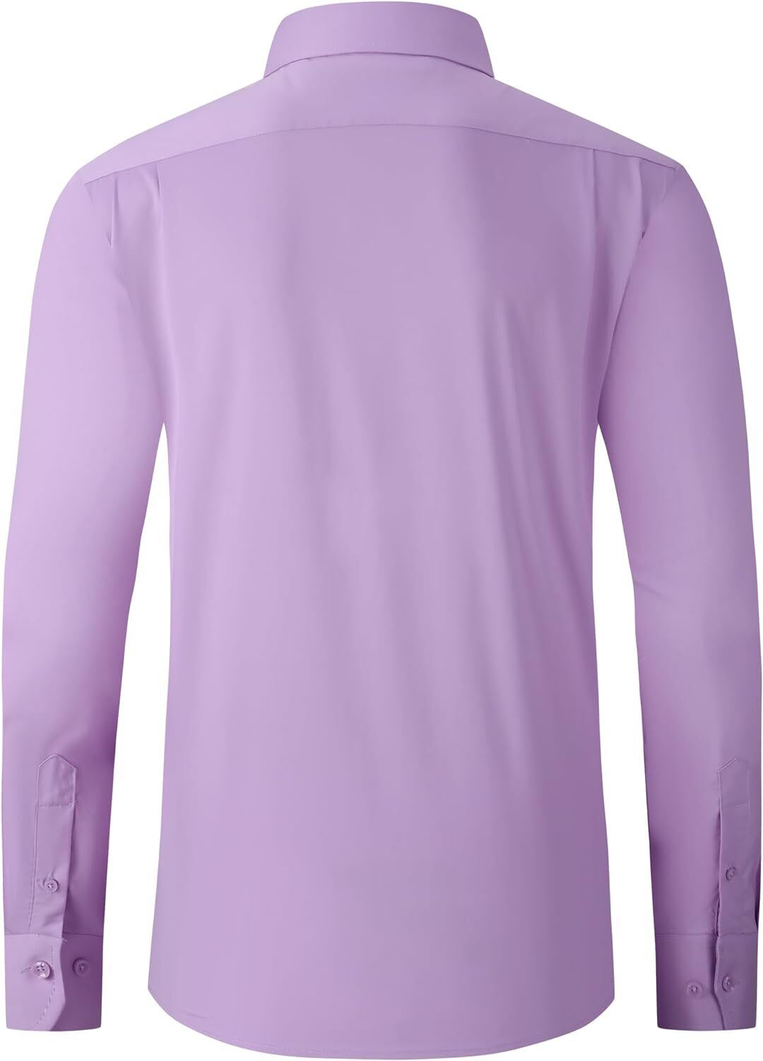 BBIBBI Men's Dress Shirts Long Sleeve – Wrinkle Free Button Down Shirt For Business Casual - View #3