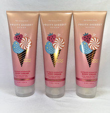 3 Fruity Sherbet Scoop Body Cream Bath  Body Works 8 oz