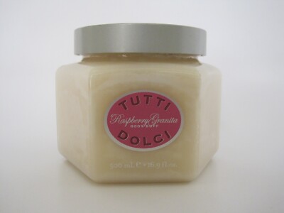 Bath & Body Works TUTTI DOLCI Raspberry Granita Body Buff Retired SEALED 16.9oz