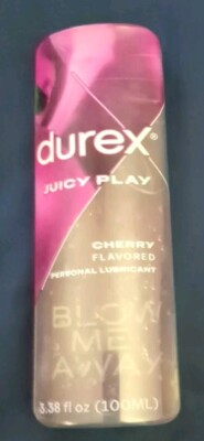 Durex Play Cheeky Cherry Flavored Lubricant  Water Based Lube 100ml 3.38FL OZ