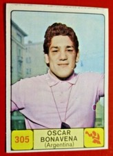 OSCAR BONAVENA,N.305*FIGURINA PANINI COLLEZIONE CAMPIONI DELLO SPORT 1968/69*REC