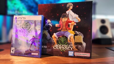 ONE PIECE ODYSSEY Limited Edition Bundle - PS5 Luffy & Lim Figurine Exclusive