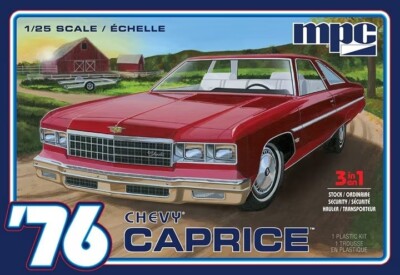 MPC 963 '76 Chevy Caprice im Maßstab 1:25 mit Anhänger