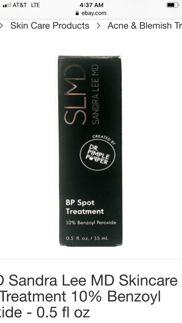 slmd benzoyl peroxide