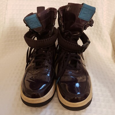 Size 8 Nike SF Air Force 1 Premium x Ruby Rose Port Wine