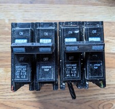 Lot Of 2 Bryant 50 Amps Type BR 2 Pole 120-240 Volt Circuit Breaker