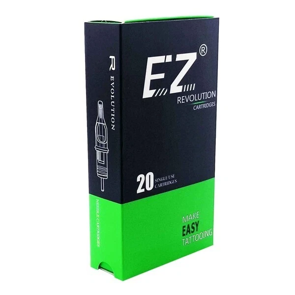 EZ REVOLUTION 1015M1 Tattoo Cartridges Needles box - 20pc EZ 15M1 Cartridge Magnum Sterilized