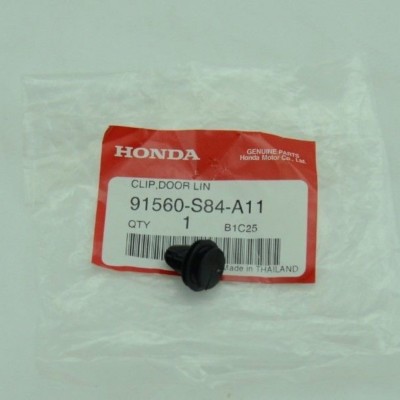 Honda OEM Interior-wndshld Pillar Trim Clip 91560S84A11 for sale