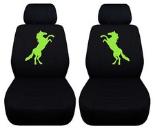 Fits 05-08 Ford Mustang Designcovers Front Car Seat Covers Wstanding Horse