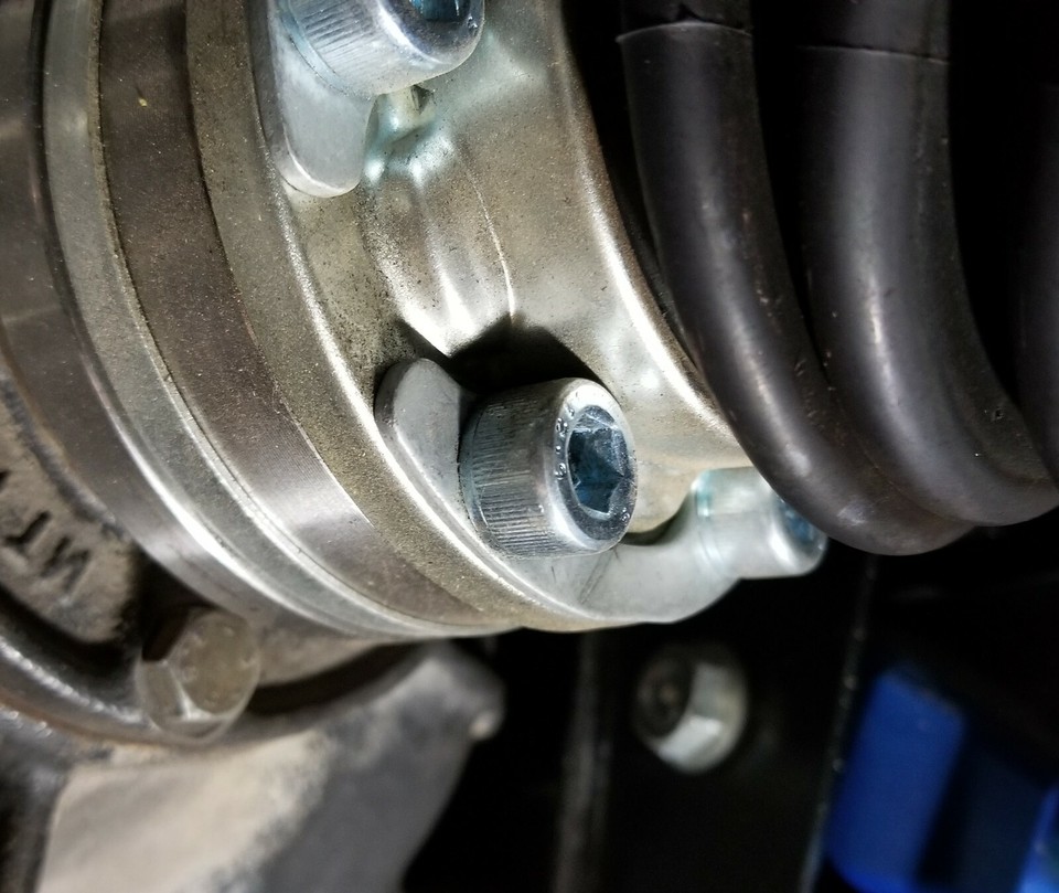 33211227944 E90 M3 M5 1 Series M LSD Posi M12 Axle Bolt Upgrade Blue-Zinc 12.9