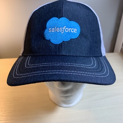 SALESFORCE Logo Trucker Hat by QUAKE CITY CAPS - NWOT Sales Force