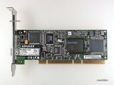 EMULEX FC1020034-02B 2Gb FC 64-BIT HOST ADAPTER TESTED WITH WARRANTY