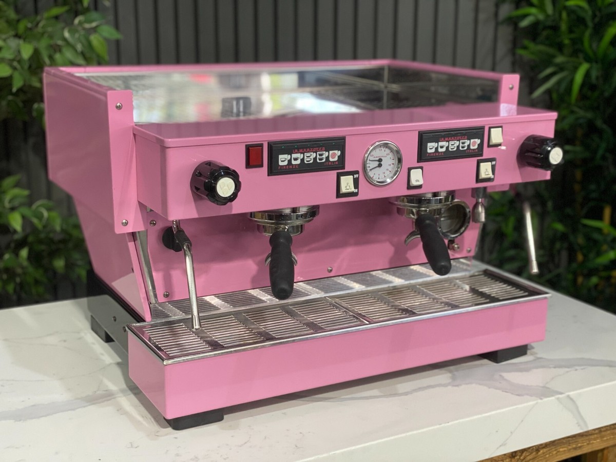 LA MARZOCCO LINEA CLASSIC 2 GROUP ESPRESSO COFFEE MACHINE PINK GIN