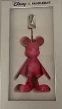 NWT In Box: BAUBLEBAR DISNEY X Mickey Mouse Bag Purse Key Charm Hot Pink