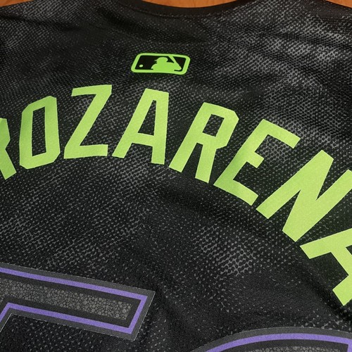 Nike Randy Arozarena Tampa Bay Rays City Connect MLB Jersey Black Adult S - Picture 4 of 6