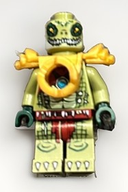 LEGO Chima: Crawley Minifigure - loc013 (from 70010, 70001, 70005, 11904, 30255)