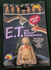 E.T. Wind Up Walking Toy 1982 1210 Extra Terrestrial Original Packaging M.O.C.