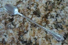 International Silver Wild Rose 1948 Sterling Silver Infant Feeding Spoon 5 1/2"