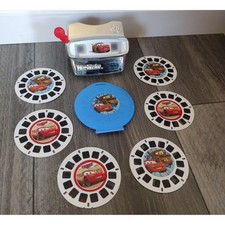 Disney Pixar Cars Fisher-Price View-Master 3D Viewer - VERY RARE Chrome Finish