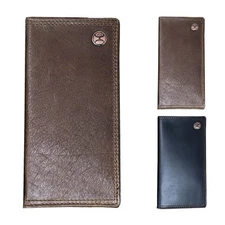 Hooey Classic Mens Rodeo Wallet Checkbook Cover With Rivot Logo