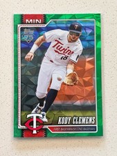 2026 Topps Green Diamante Foil Kody Clemens /99! - Twins