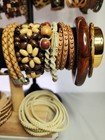 Vintage to Now Bracelet Lot PLUNDER Boho Natural Brown's 26 Pc. — photo 5