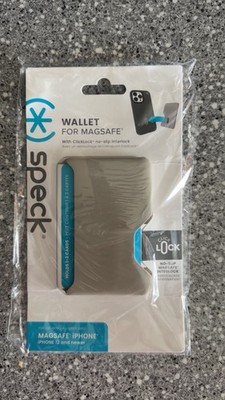 Speck Wallet Case for MagSafe with ClickLock Black for iPhone Cases - Nude